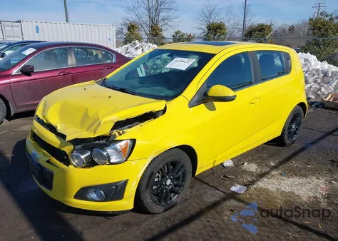 2016 Chevrolet Sonic Lt Auto from USA, damaged, VIN 1G1JC6SB8G4110142